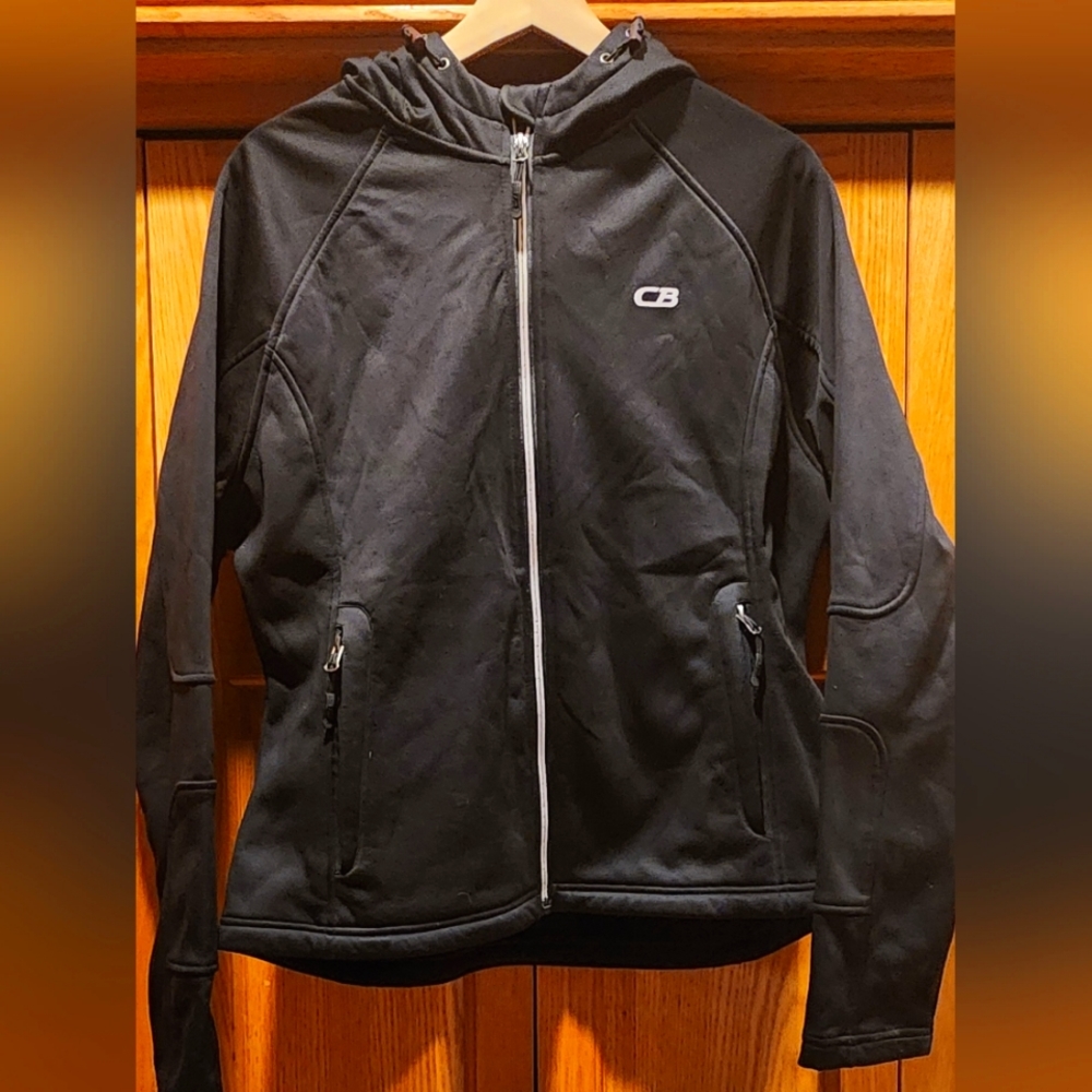 CB Sports Zip Up Track Jacket Sz L